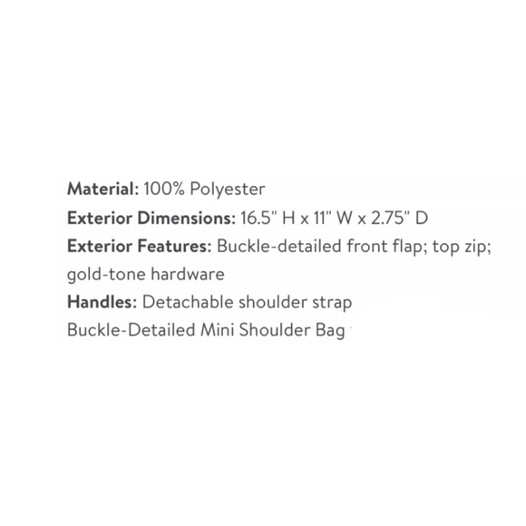 Buckled Detailed Saddle Cognac Mini Shoulder Bag - Picture 5 of 8